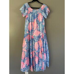 Lilly Pulitzer Tiered Dezi Maxi Sway With Me LARGE